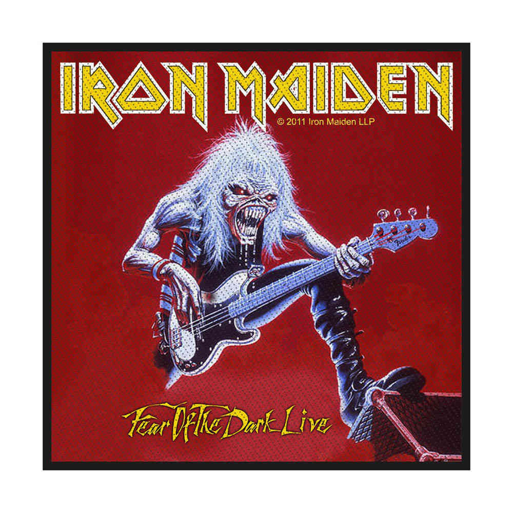 Iron Maiden - Fear Of The Dark Live Patch - Multicolours